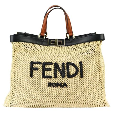 fendi beach bag|authentic fendi tote.